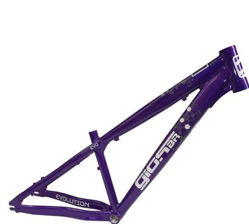 QUADRO ARO 26 GIOS ALUM FRX -EVO ROXO/BCO TAM.: 13.5