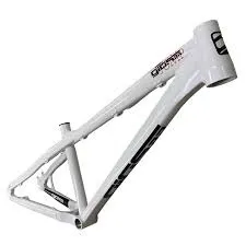 QUADRO ARO 26 ALUM GIOS DIRT JUMP BRANCO/PRETO METALICO TAM.: 13.5