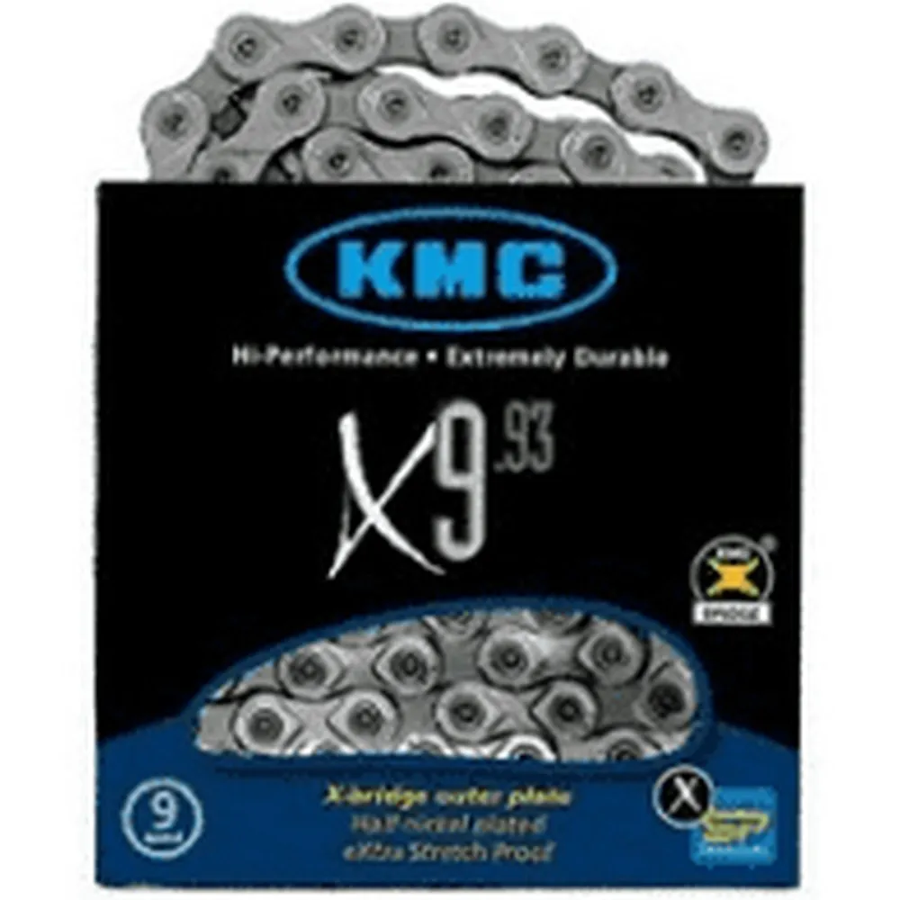 CORRENTE KMC 09 VEL (CROMADA) (KIT TIRADO DE BIKE)